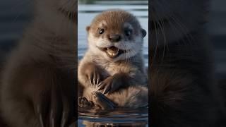 Adorable otter  will make you smile  #otter #otterlyadorable #wildlife #cuteanimals #animallover