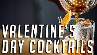 3 Cocktails To Make Your Date This Valentine's Day || Gent's Lounge Mixology