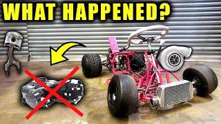 BLOWN 125cc TURBO Motor TEARDOWN Go Kart | Part 9