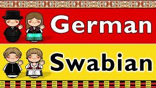 GERMAN & SWABIAN