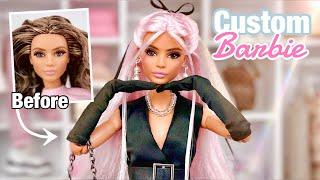 Custom Barbie Doll! Giving this Doll a Completely NEW Look - Makeover Transformation