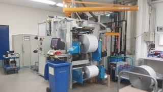 UV flexo printing machine 3 colours SMB