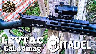 Carabine Levtac Citadel cal.44 magnum ! Vraiment impressionnante ! test complet !