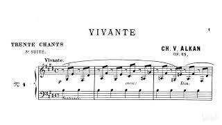 Charles-Valentin Alkan - Troisième Recueil de Chants, Op.65
