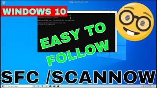 System File Checker in Command Prompt | How To Windows 10 Tutorial