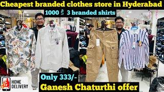 Cheapest branded clothes store brands nation shirts, jeans, cargos, formals crazy mowa