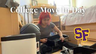 college move in day at san francisco state university | freshman year