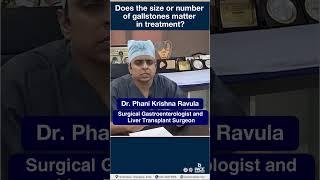 Does size or number of #Gallstones matter in Treatment? #Shorts | PACE Hospitals #Short