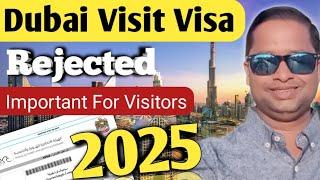 Dubai Visit Visa Rejected | Dubai Tourist Visa Rejected | UAE Visa Update | Live Talk Dubai 