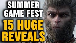 15 HUGE Summer Game Fest Announcements You Likely Missed