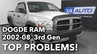 Top 5 Problems Dodge Ram Truck 3rd Generation 2002-08