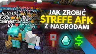 Jak DODAĆ STREFE AFK z NAGRODAMI na Serwer Minecraft  (getAfkZone plugin)