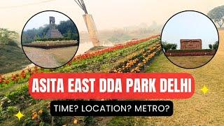 Discovering Delhi’s Asita Park | A Riverside Retreat #asitaeast #dda #delhi #nature