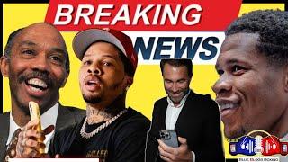 AL HAYMON LOOKING OVER CONTRACT FOR TANK DAVIS VS CONOR BENN ! TANK TEAM SAY HANEY OUTPRICED HIMSELF