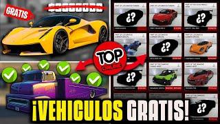 TOP de MEJORES VEHÍCULOS GRATIS  y ¿CÓMO CONSEGUIRLOS? en #GTAONLINE