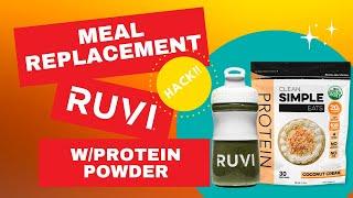 How To Make A Meal Replacement Shake With Ruvi