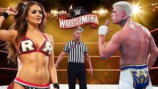 Cody Rhodes & Sarah in the Intergender Match | WWE Smackdown Highlights today December 02, 2024