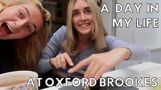 A DAY IN MY LIFE AS A 3RD YEAR UNIVERSITY STUDENT! Oxford Brookes University!