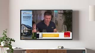 Addressable TV -  Bewerbung von Photovoltaik / Solar und Stromspeicher