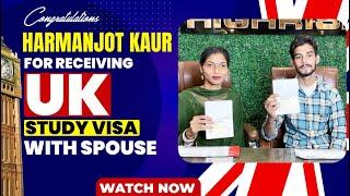 UK STUDY & DEPENDENT VISA RECEIVED | SUCCESS 2023 | BEST VISA CONSULTANT IN PUNJAB