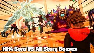 KH4 Sora Vs All Story Bosses In Kingdom Hearts 3! Olympus The Story So Far Cup Mod