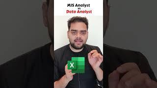 MIS vs Data Analyst  #powerbi #learnwidgiggs