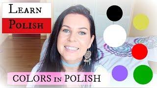 POLISH  //  How to say COLORS  // ItsEwelina