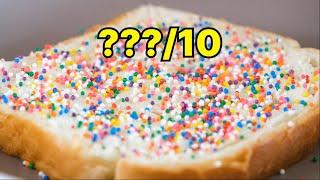 Rating Australian Fairy Bread