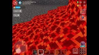 Block Craft 3D *** jak zbudować pokój za lawą *** how to build lava room ***