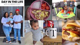 I Started Over! DAY IN THE LIFE with my 9-Month-Old! What we eat, working from home & more!