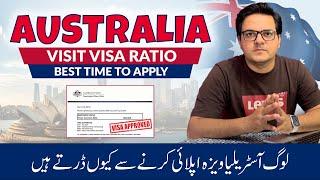 Best time to apply Australia visit visa | visa ratio | appointment | Documents required