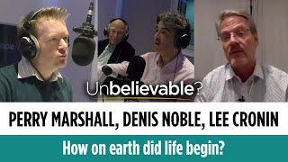 Can chemistry solve the origin of life? Perry Marshall, Denis Noble and Lee Cronin