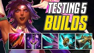 Testing 5 Different Builds For Nilah! (Rank 1 OTP Nilah ADC Euw)