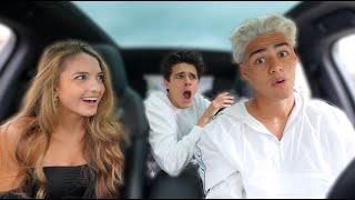 SURPRISING MY FRIENDS WITH SILVER HAIR!!