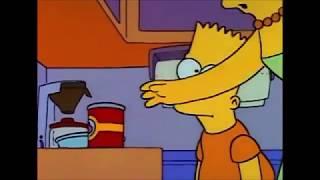 The Simpsons - Bart "helps" with Thanksgiving dinner