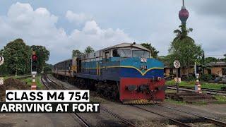 ALCO MLW Class M4 754 arriving at Colombo Fort