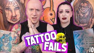 Tattoo Fails SO BAD You'll Have NIGHTMARES | Tattoos Gone Wrong 10 | Roly & Toxic Tears