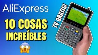 10 COSAS INCREIBLES que puedes COMPRAR en ALIEXPRESS 