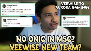 AkosiDogie Thoughts on ONIC ID being Eliminated in MSC, VeeWise, Edward & Yue Leaving Blacklist.. 