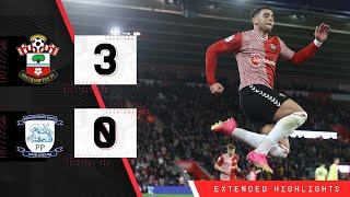 EXTENDED HIGHLIGHTS: Southampton 3-0 Preston | Championship