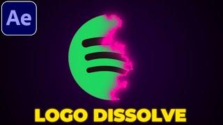 Logo Dissolve Effect Tutorial in After Effects | Logo Animation Tutorial