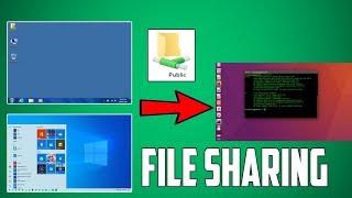 How To Share Your Files and Folders Between Ubuntu Linux and Windows 10/8/7