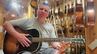 Gibson J-45 Review and Demo - normal guy acoustic guitars