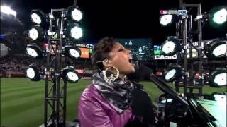 Jay-Z & Alicia Keys - Empire State of Mind (Live at World Series Game - HD)