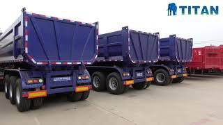 What is a Semi Tipper Trailer? - Different types of tipping dump truck trailer