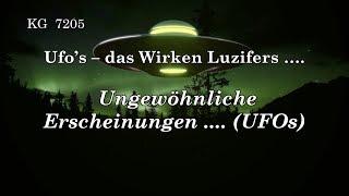 Ungewöhnliche Erscheinungen .... (UFOs)