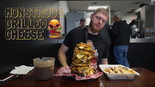 I TRIED THE UNBEATEN EXTREME GRILLED CHEESE CHALLENGE | HOOLIGAN BURGER