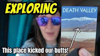 The HOTTEST place on Earth! | Van Life Death Valley | Our Favorite Travel Bag Swiss Digital