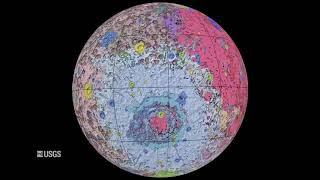 Geological map of the Moon