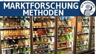 Marktforschungsmethoden - Primärmarktforschung & Sekundärmarktforschung einfach erklärt - Marketing